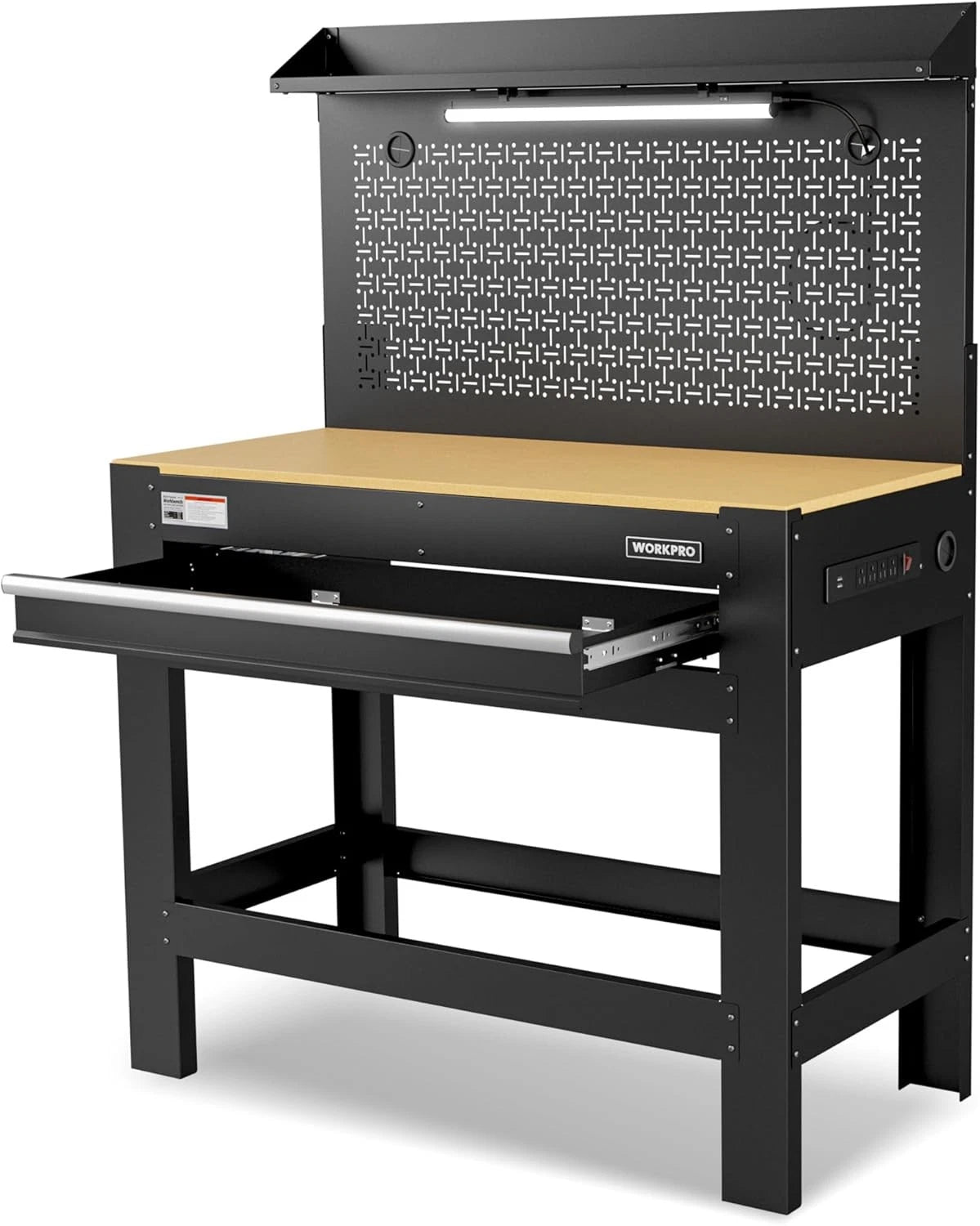 Workpro 45" Garage Workbench W/storage Heavy-duty | Built Supply Co