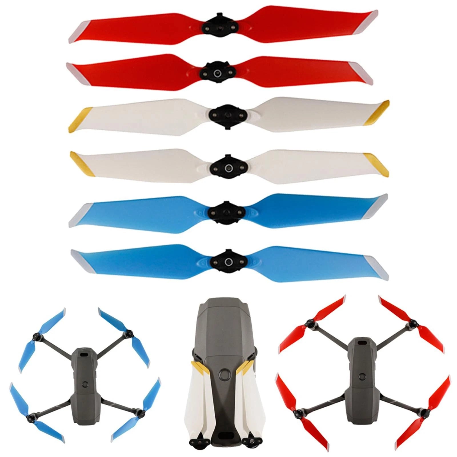 Low-noise Propeller Foldable Blades Quick-release 8743f For Dji Mavic