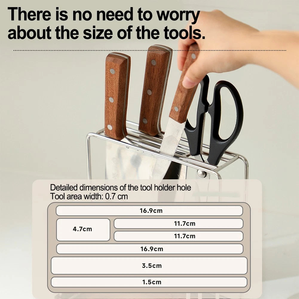Cutting Board Holder Rack For Kitchen For Pans Baking Sheets And