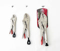 5,7,10" Set Expert Quality Cr-mo Locking Pliers Vice Grip Curve Jaw 3