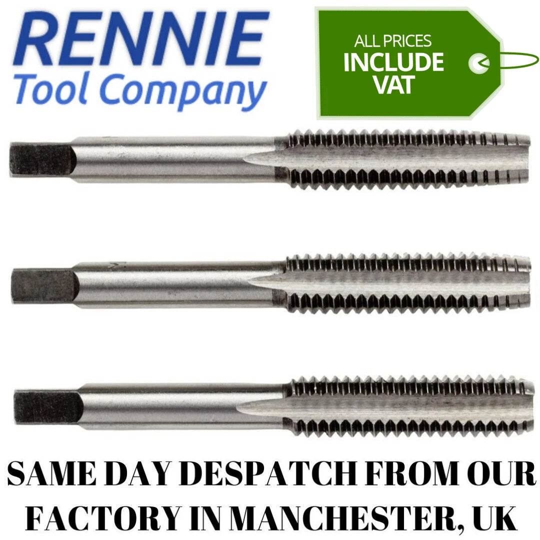 Hss Tap Set Metric Hand/machine X - Taper (1st), Plug (2nd), Bottom Mm