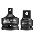 WORKPRO 2PC Impact Socket Adapter Reducer Set 3/4" F -1/2" M 1/2" F-3/4" M Drive