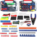 WORKPRO 582PC Heat Shrink Butt Electric Wire Connector Crimp Splice