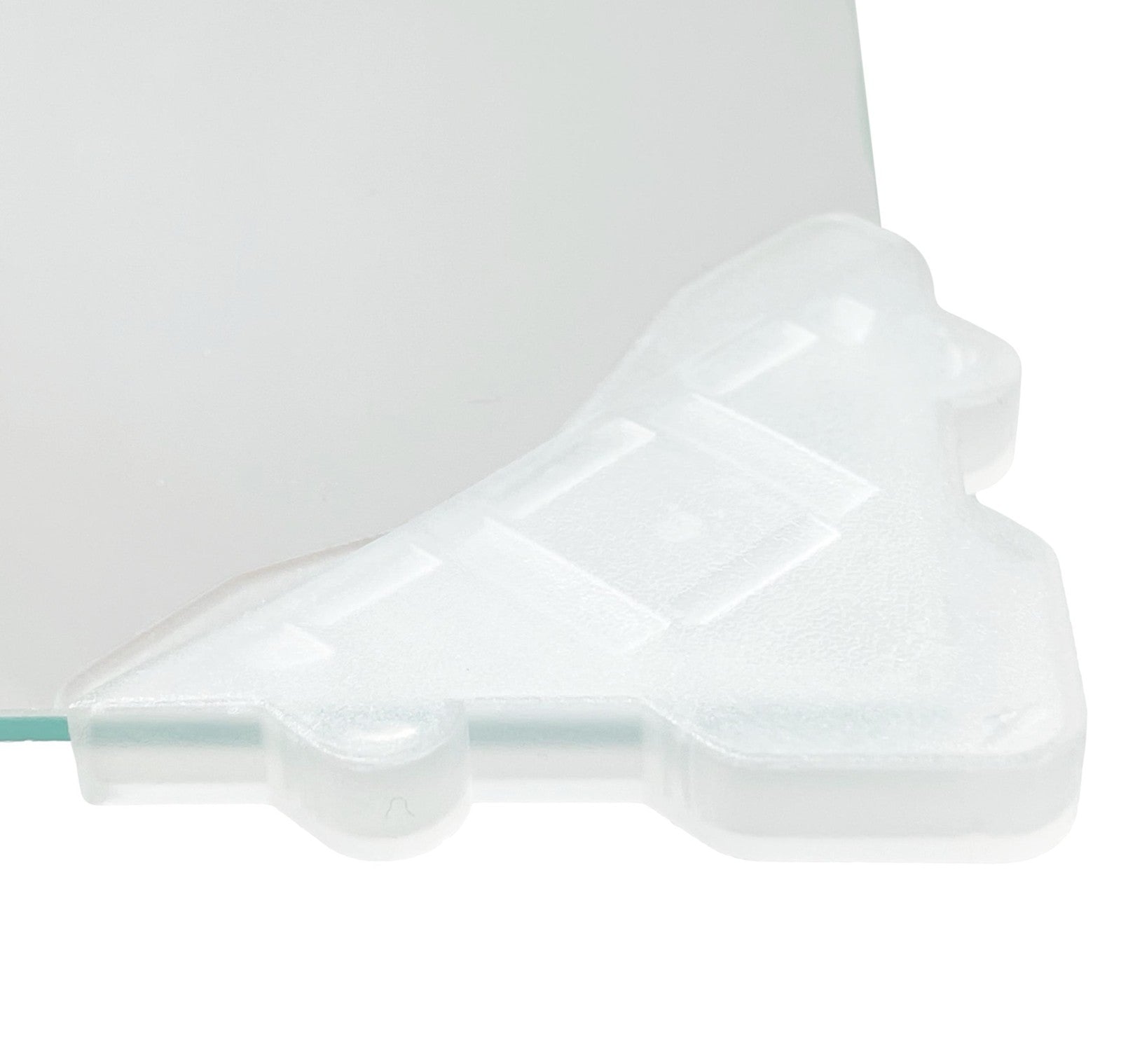 Glass Corner Protectors 3-4MM White Plastic X 4 to 500
