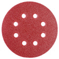 50x 5inch Sanding Discs 120 Grit Hook Loop 8-Hole Sandpaper Orbital