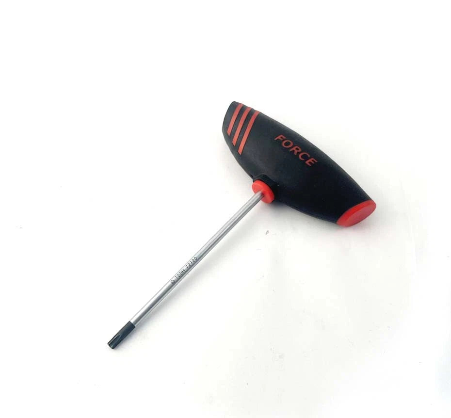 Force 727 T Handle Tamperproof Star Torx Key Screwdriver Wrench