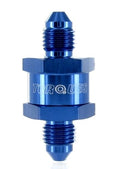 AN -3 (3AN) Blue Anodised Billet Turbo Oil Feed Filter