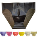 Latex Mens Underpants Seamless Pouch Briefs Transparent Low Cut