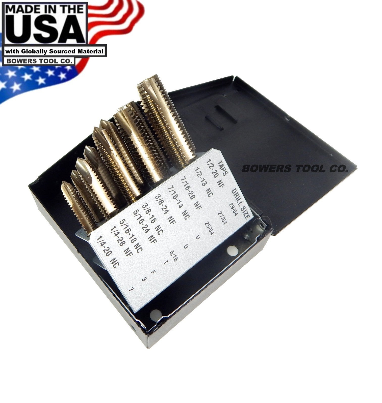 Norseman 10pc Spiral Point Tap Set