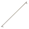 2 Pack 23-3/4" Length Euro Brushed Nickel Cabinet Pull Handle 22-1/8"