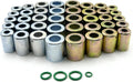 40PCS Hose Ferrule Set - Reducer Ferrules with Color Coding by Unbranded