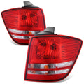 Fit 09-20 Dodge Journey Oe Style Chrome Housing Red | Built Supply Co