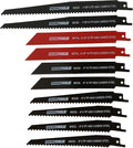 Oem Tools Reciprocating Saw Blade Set Metal, Wood, 6, 10, 18 Tpi 26530