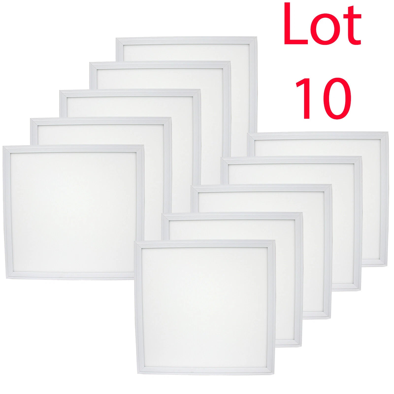 24" X 24" Recessed Slim Led Panel Light 35W 3000 Lumens 5000k Osram