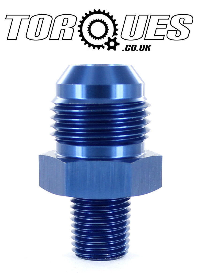 AN -10 (AN10 AN 10) to 1/4" NPT Straight Adapter