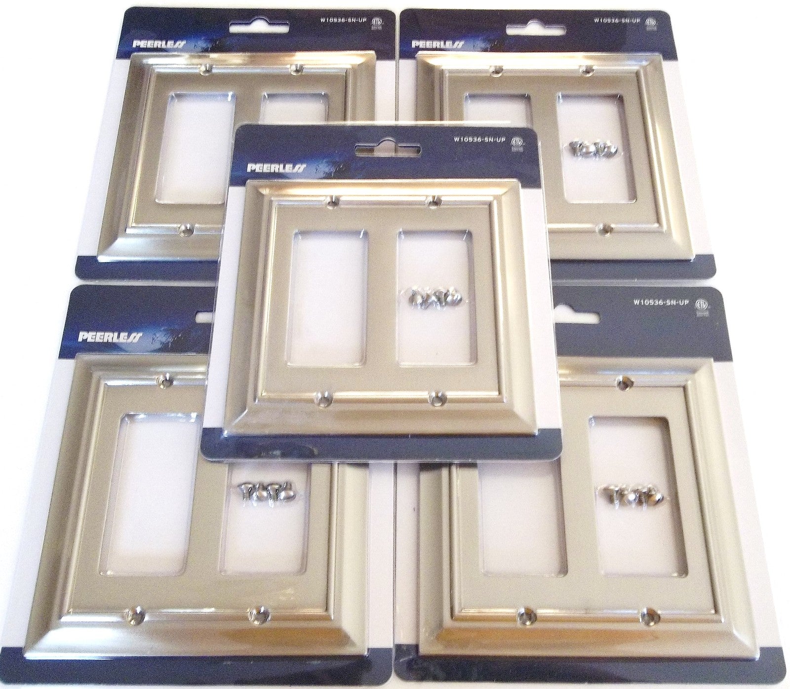 Peerless Satin Nickel Wall Plate