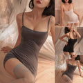 Womens Dresses Sleepwear Nightwear See Through Sleepwear Sleeveless