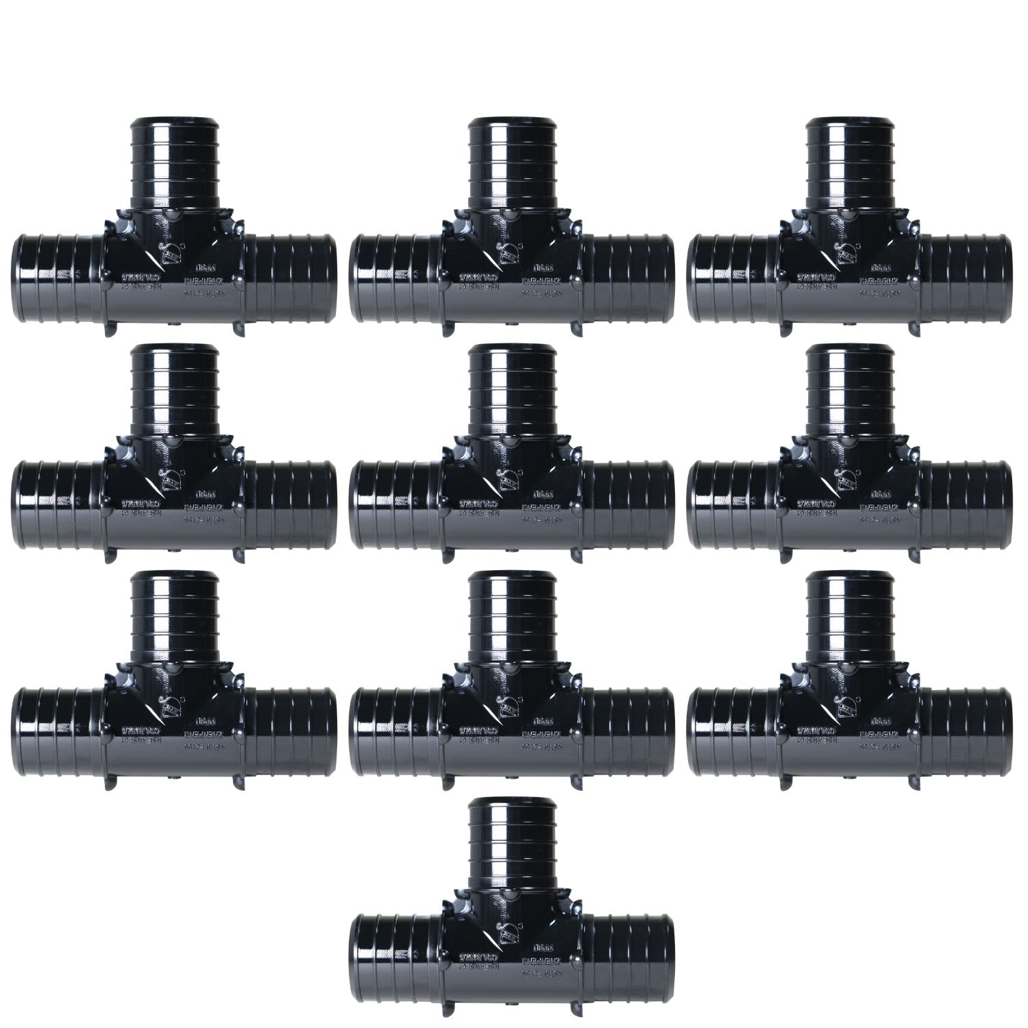 XFITTING 1" PEX Tee - 10 Pack