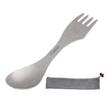 Spork Camping Spoon Tableware Titanium Ultralight Utensils 3-in-1