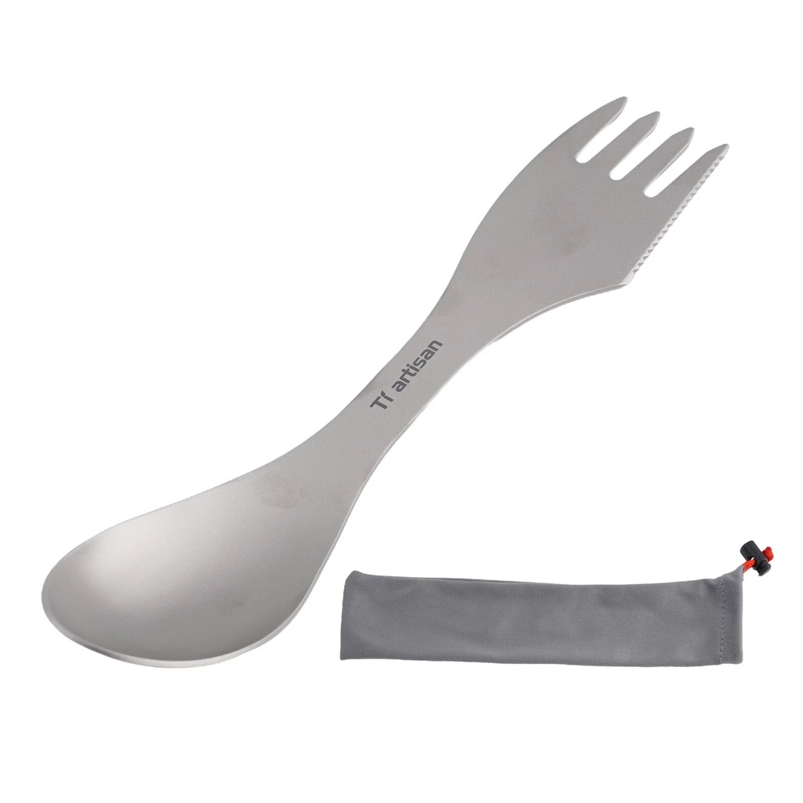 Spork Camping Spoon Tableware Titanium Ultralight Utensils 3-in-1