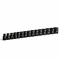 Capri Tools 3/8 In. Drive Shallow Impact Socket Set, 6-point, Metric,