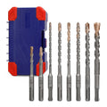 8PC SDS-plus Drill Bit Set 1/4"-1/2" Carbide Tip SDS Rotary Hammer