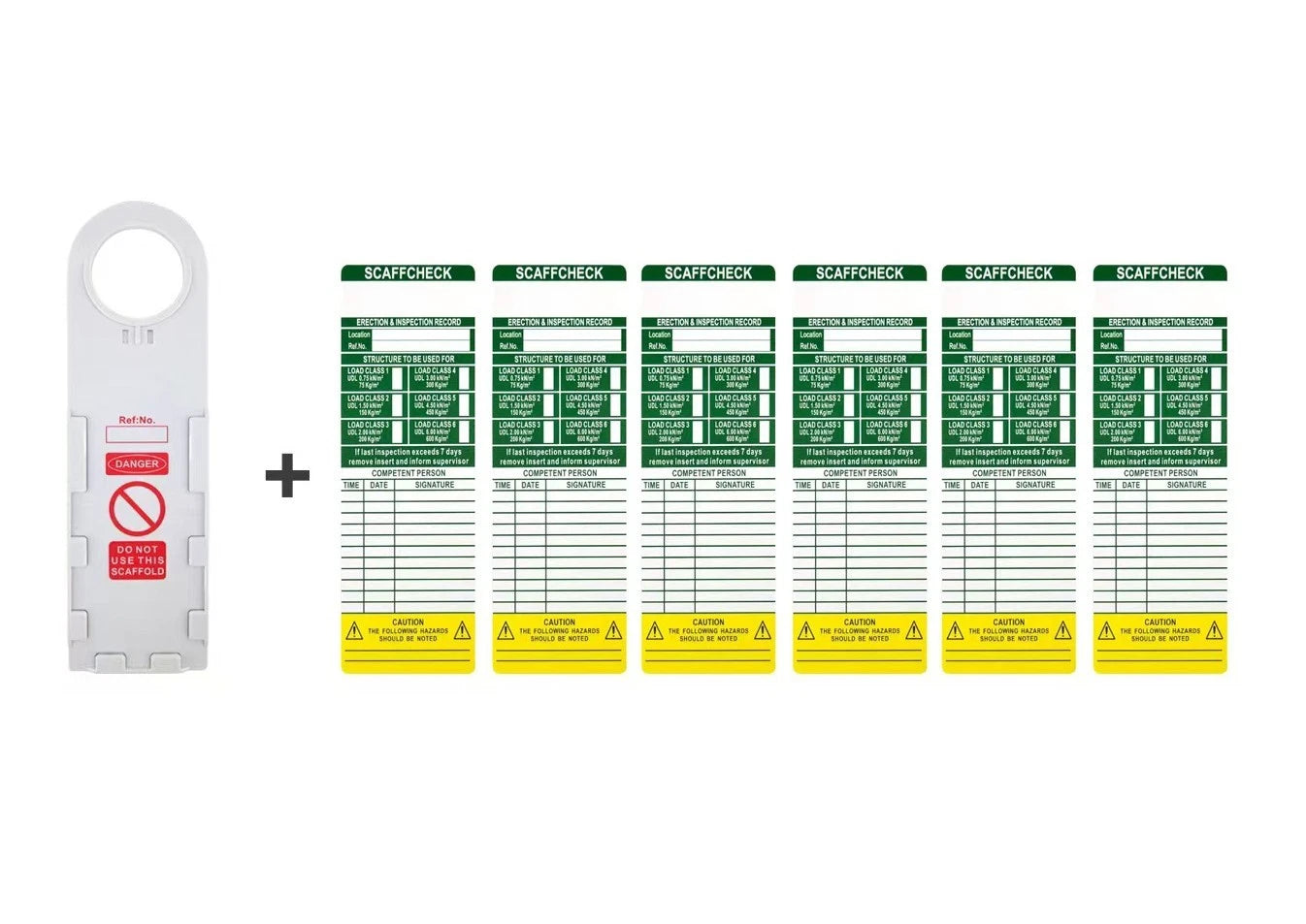 Scafftag Scaffold Scaffolding Safe Tag Erection | Built Supply Co