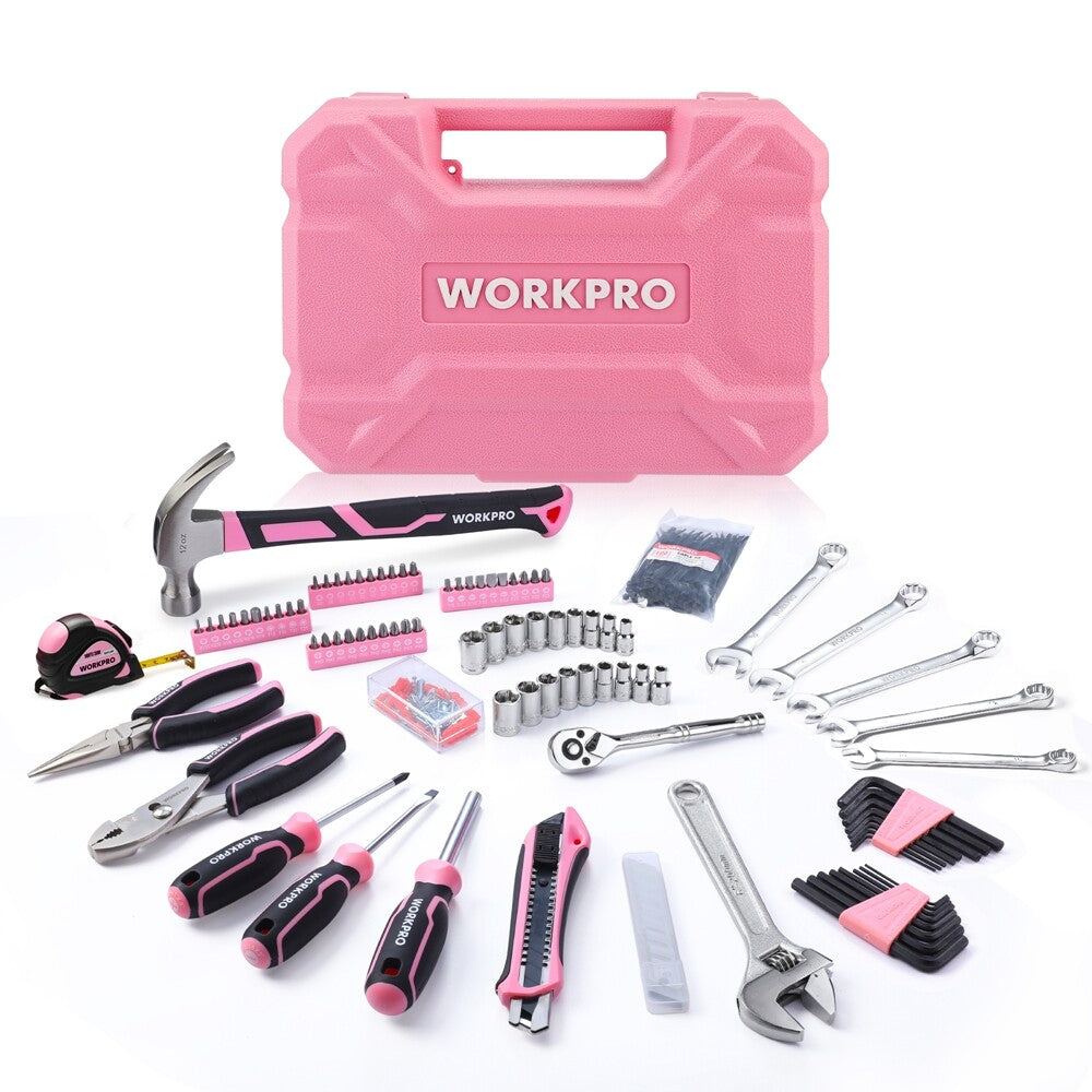 WORKPRO 284pc Mechanic Tool Set with Socket Set and Plier by WORKPRO