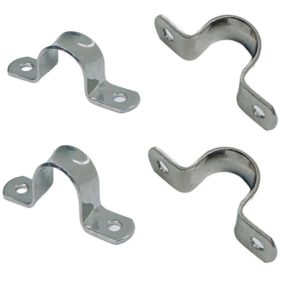 7/16" Stainless Steel 316 Pad Eye Tie Down Kayak Deck Loops 2 Hole
