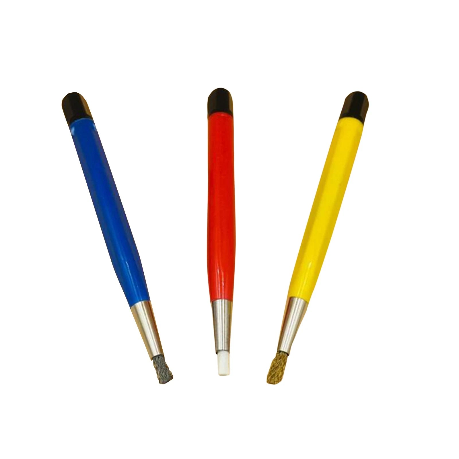 3pack Copper Steel Scratch Brush Pen Watch Rust Removal Pen Repairing