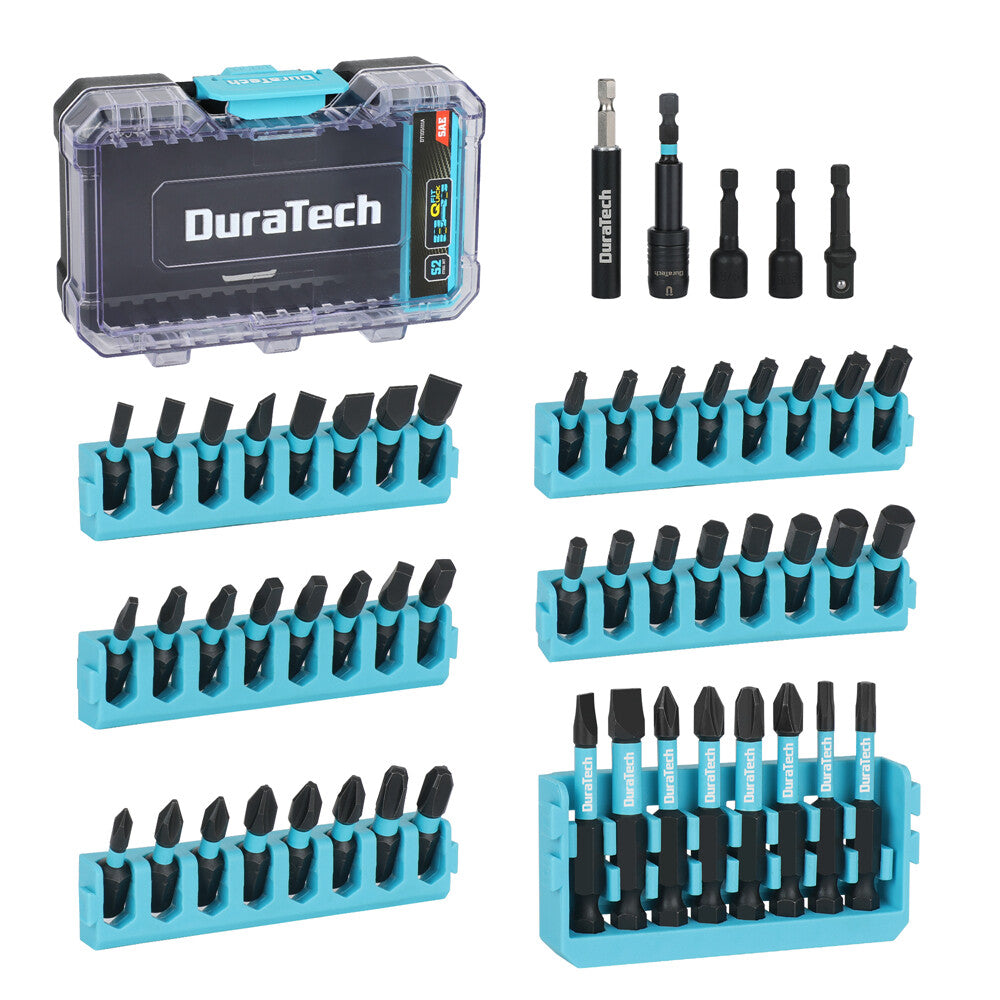 DuraTech 53PC Impact Screwdriver Bit Set by DuraTech