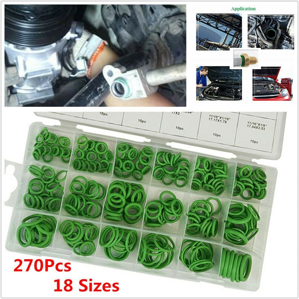 HNBR O Ring Assortment Kit - 270PCS