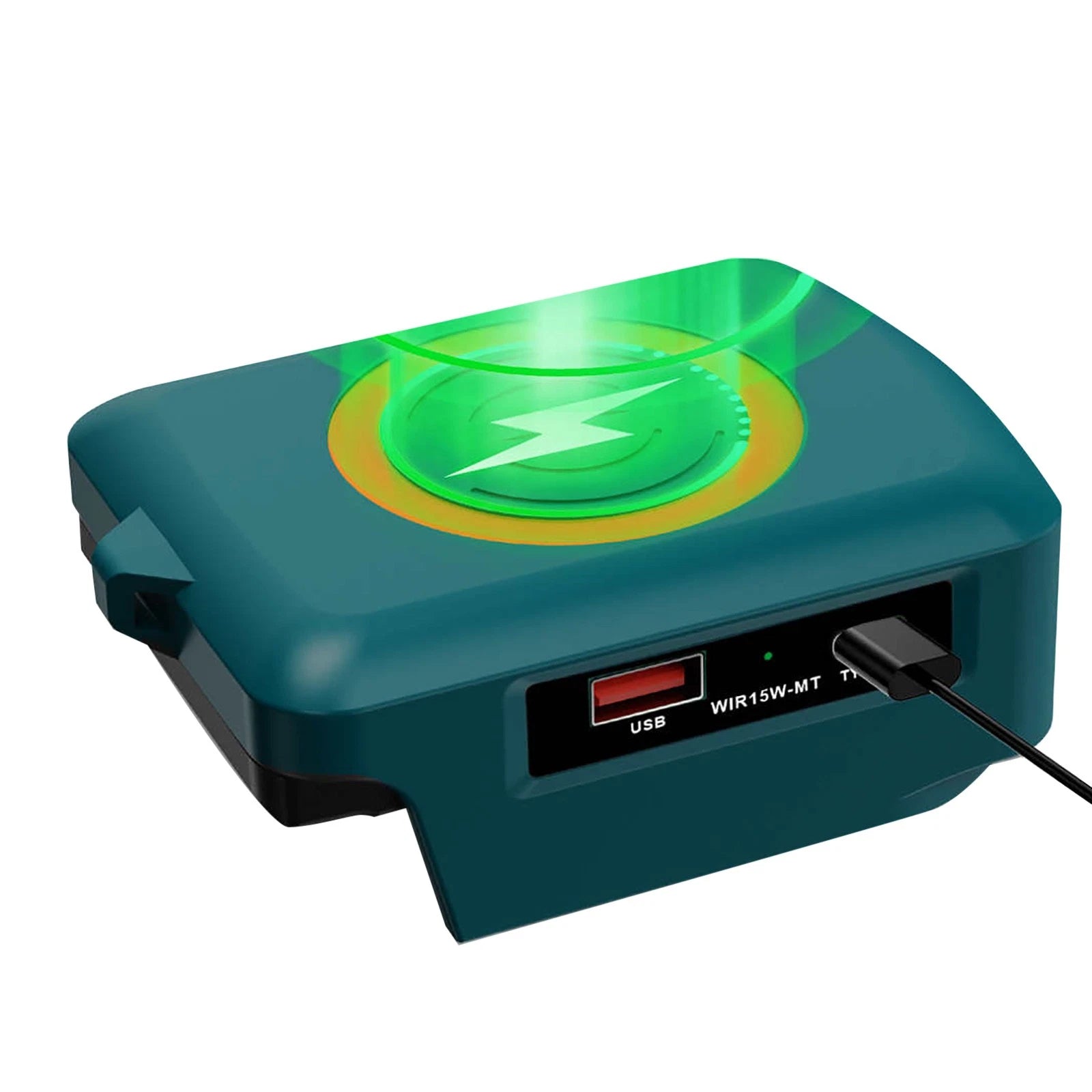 15W 2.1a Wireless Charger Adapter Series Usb&type C Charging Port For