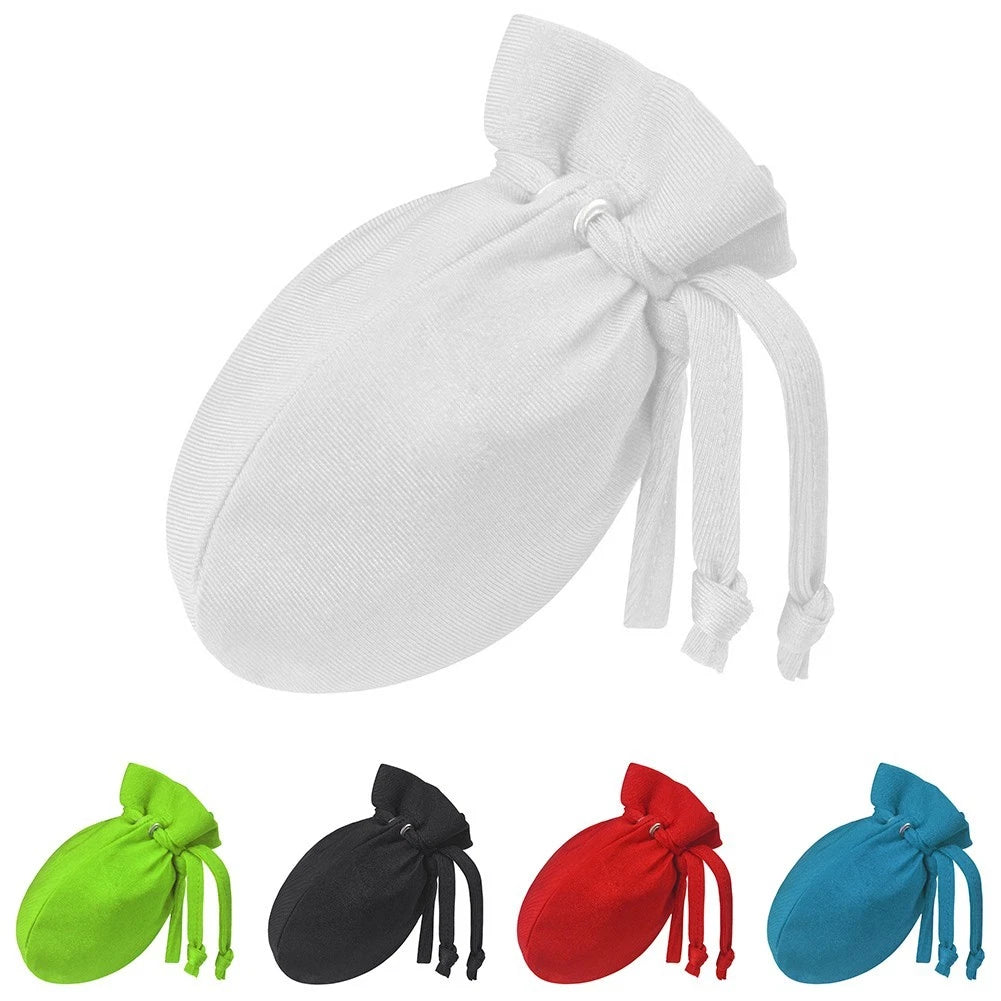Solid Thongs With Open Butt Design For Men Featuring Drawstring