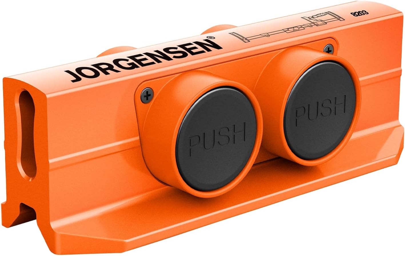 Jorgensen Parallel Clamp Extender Aluminum Connector