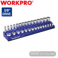 WORKPRO Pink/Black 8V Cordless Drill Set 3/8" Keyless Chuck