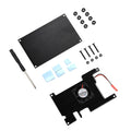 Aluminum Cover+base+ Passive Cooling Fan+ Silicone Heatsinks For