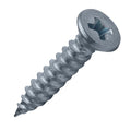 #4 X 5/8" Phillips Drive Flat Head Twinfast Thread Zinc Steel Wood