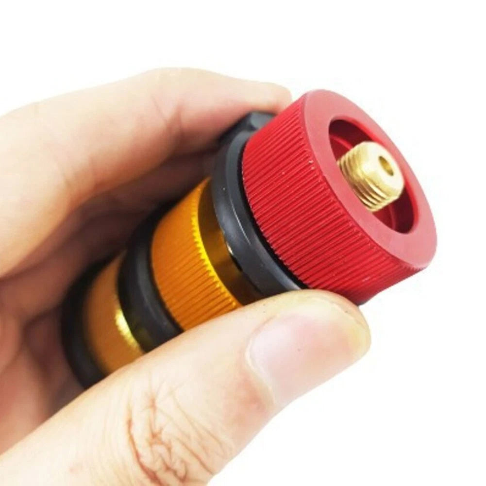 Camping Gas Stove Adapter Set For Butane And Isobutane Conversion