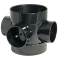 Soil & Vent Double Socket Short Boss Pipe 110mm