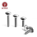 108 Pcs304 Cap Head Screw Bolt With Square Neck Dome Fastener M4 M5