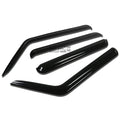 Fit 06-10 Commander Xk Smoke Tint Window Visor/wind Deflector Vent