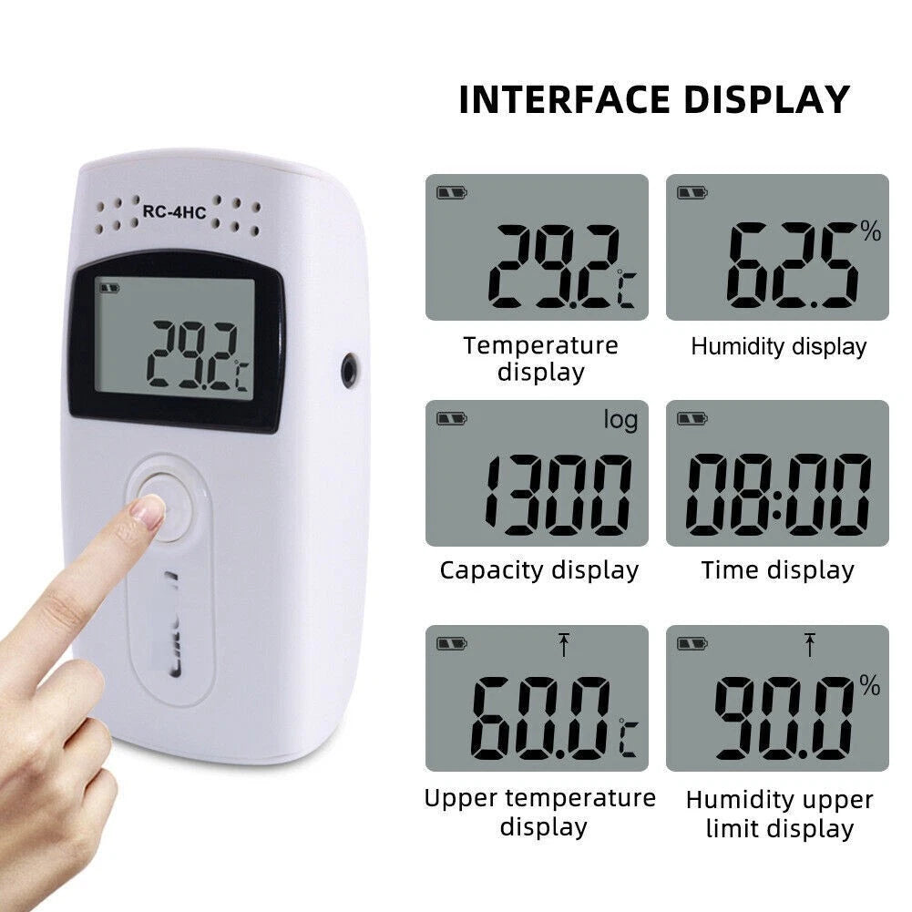 Rc-4hc Digital Usb Temperature Humidity Data Logger | Built Supply Co