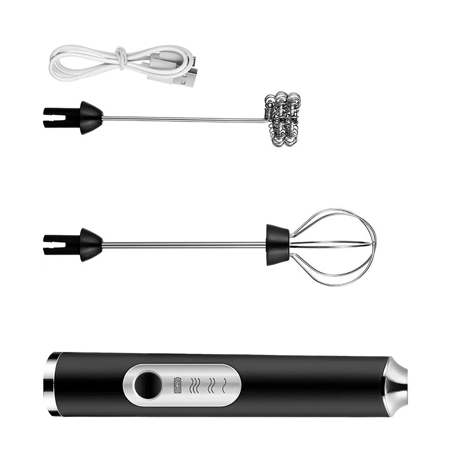 Usb Electric Kitchen Mini Foamer Milk Frother Egg Beater Stirrer