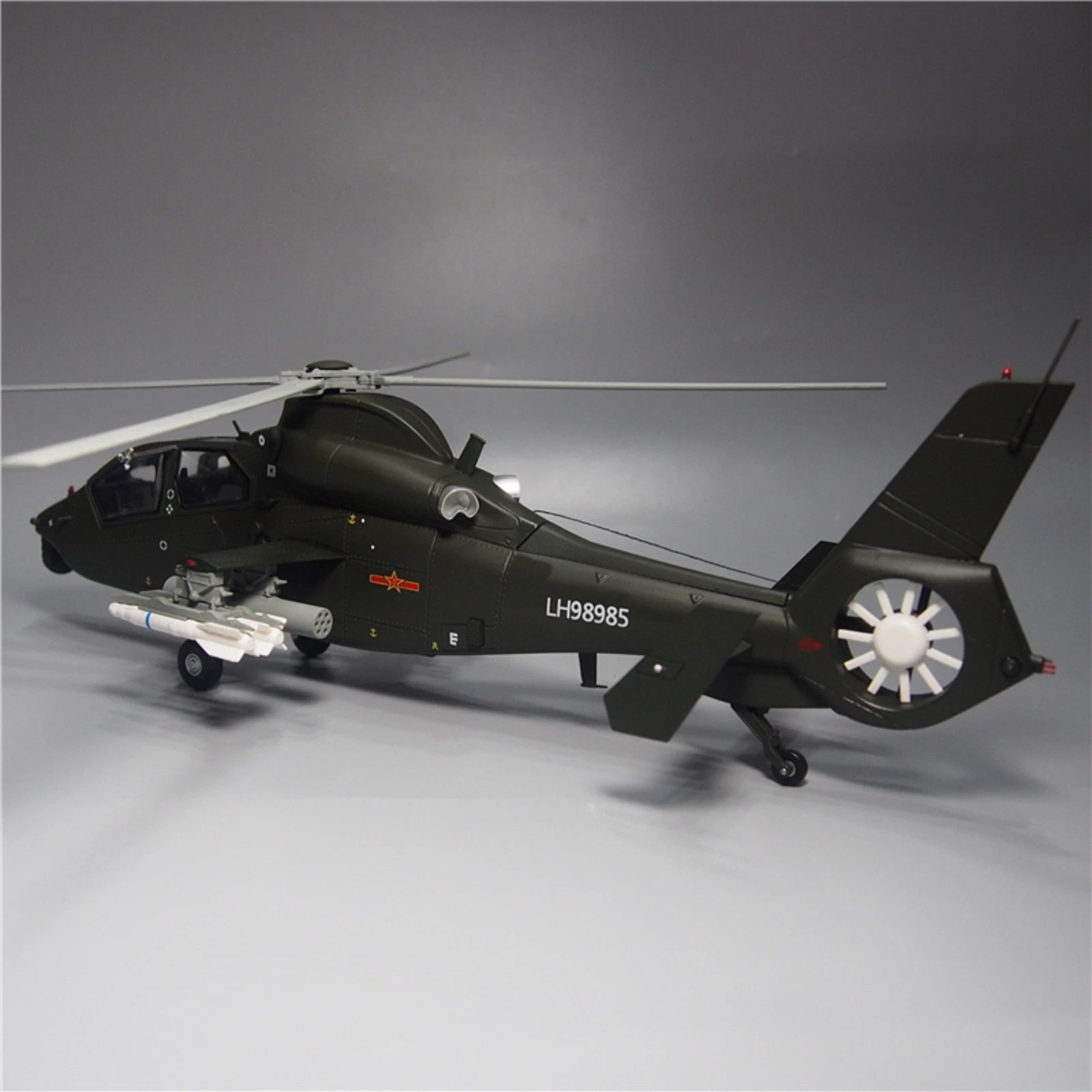 33.5cm Diecast Alloy 1/48 Chinese Z-19 Helicopter Aircraft Model Toy