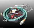 12V Diesel Kerosene Fuel Transfer Direct Current Pump Kit With Nozzle & 12' Hose