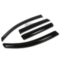 Fit 04-11 Mit Endeavor Ps Smoke Tint Window Visor/wind Deflector Vent