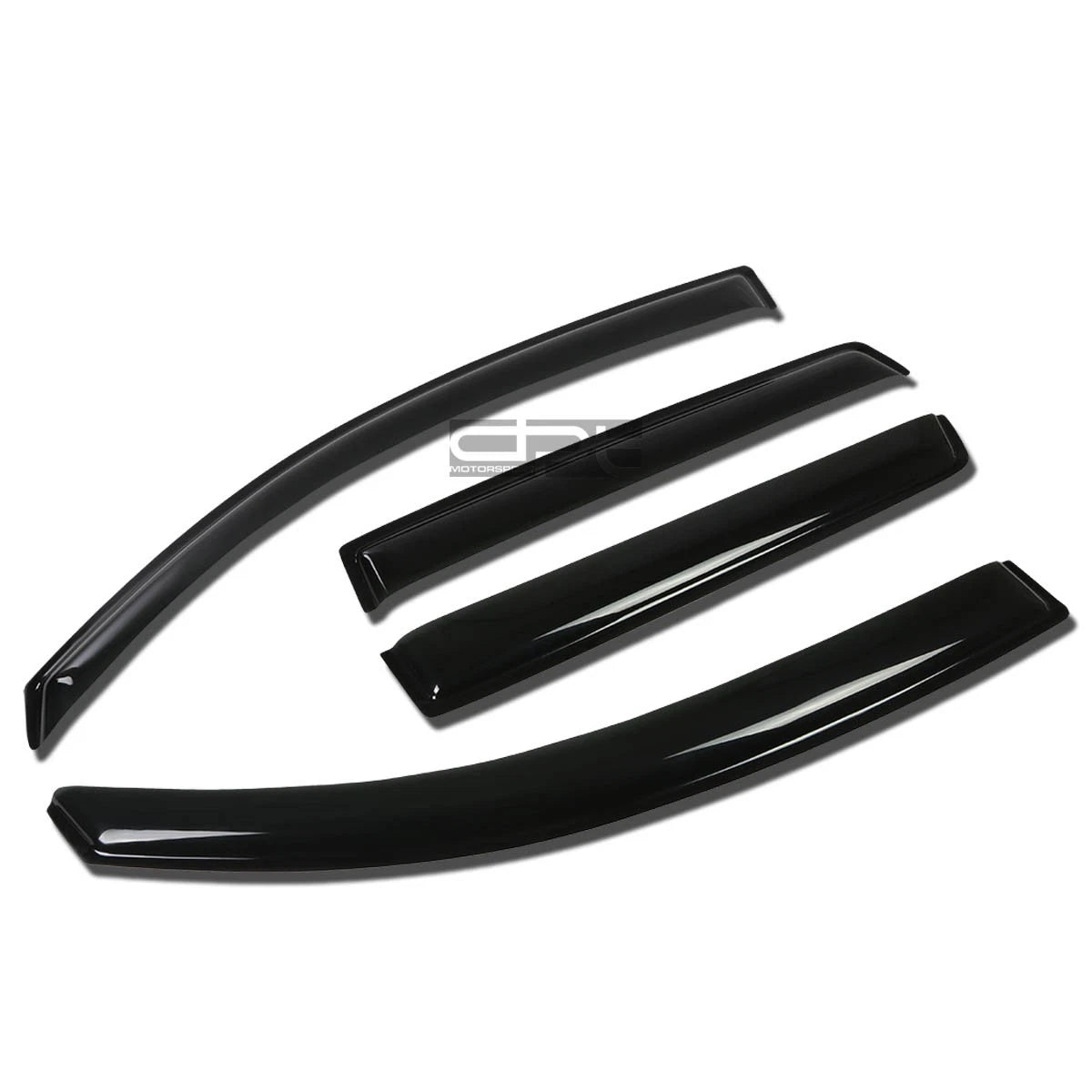 Fit 04-11 Mit Endeavor Ps Smoke Tint Window Visor/wind Deflector Vent