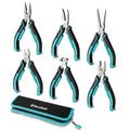 Duratech Mini Pliers Needle Nose Diagonal Long Nose Bent Nose Jewelry