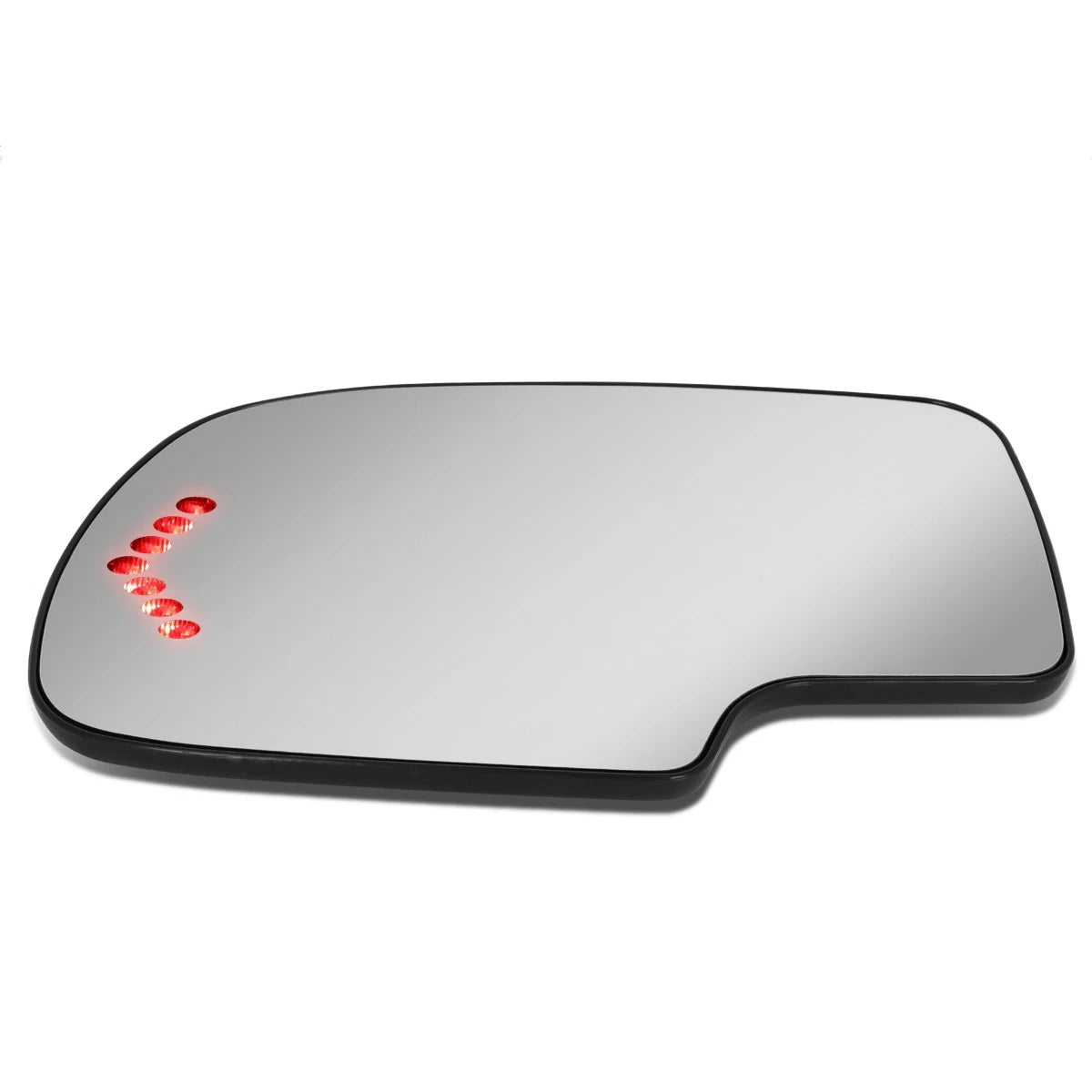 Left Side View Mirror Glass W/LED Signal+heater Fit | Built Supply Co